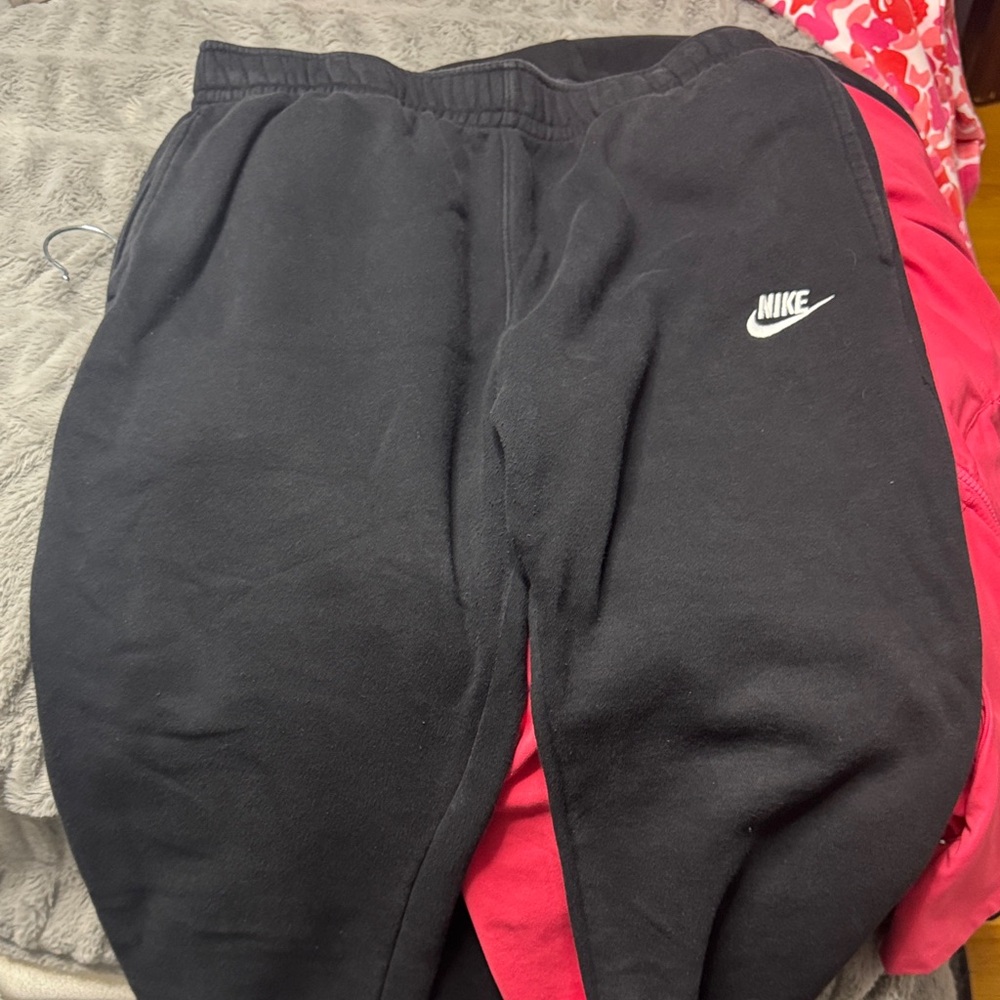 Nike Kids Black Joggers